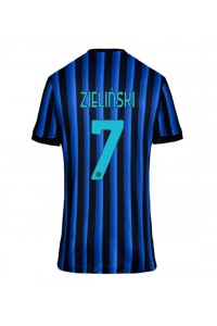 Inter Milan Piotr Zielinski #7 Jalkapallovaatteet Naisten Kotipaita 2025-26 Lyhythihainen